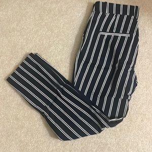 navy with white straps